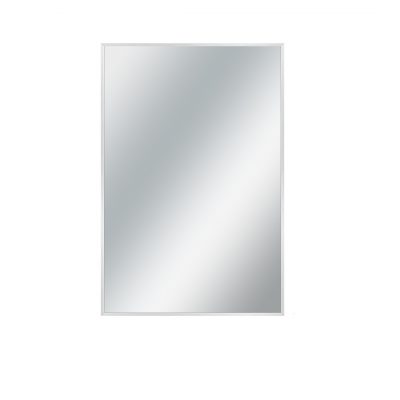Homeroots - 36" Silver Metal Accent Mirror