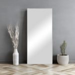 Homeroots - 47" Silver Metal Accent Mirror - Image 2