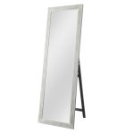 Homeroots - Brushed White Wooden Mirror - Image 3