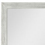Homeroots - Brushed White Wooden Mirror - Image 5