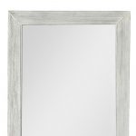 Homeroots - Brushed White Wooden Mirror - Image 6