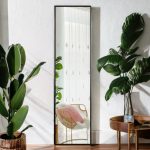 Homeroots - 59" Black Metal Framed Freestanding Standing Mirror - Image 2