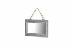 Homeroots - 9" Silver Metal Framed Accent Mirror - Image 4