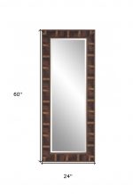 Homeroots - 60" Gray Plastic Framed Full Length Hanging Mirror - Image 6