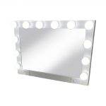 Homeroots - 28" White Wood Framed Accent Mirror - Image 4