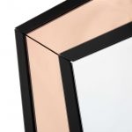 Homeroots - 26" Rose Gold Wood Framed Accent Mirror - Image 5