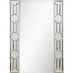 Homeroots - 35" Champagne Accent Wood Framed Mirror - Image 5