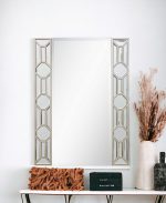 Homeroots - 35" Champagne Accent Wood Framed Mirror - Image 2