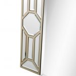 Homeroots - 35" Champagne Accent Wood Framed Mirror - Image 6