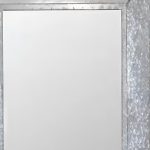 Homeroots - 84" Gray Brown Metal and Wood Framed Leaning Accent Mirror - Image 3