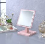 Homeroots - Pink Rectangle Makeup Shaving Tabletop Mirror - Image 5