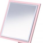 Homeroots - Pink Rectangle Makeup Shaving Tabletop Mirror - Image 3