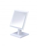 Homeroots - White Rectangle Makeup Shaving Tabletop Mirror