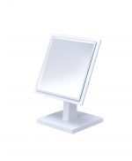 Homeroots - White Rectangle Makeup Shaving Tabletop Mirror