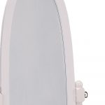 Homeroots - 60" White Oval Wood Framed Freestanding Cheval Mirror - Image 5