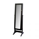 Homeroots - Brown Rectangle Cheval Standing Mirror - Image 2