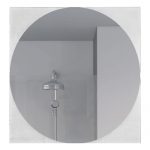 Homeroots - 24" Clear Square Framed Bathroom Over Vanity Mirror - Image 3