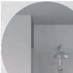 Homeroots - 24" Clear Square Framed Bathroom Over Vanity Mirror - Image 4