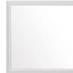 Homeroots - 35" White Framed Dresser Mirror - Image 4