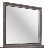 Homeroots - 37" Gray Wood Framed Accent Mirror - Image 3