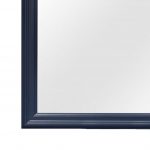 Homeroots - 38" Blue Square Wood Framed Accent Mirror - Image 5