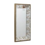 Homeroots - 20" Silver Glass Framed Accent Mirror - Image 3