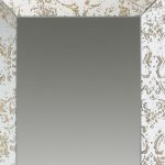 Homeroots - 20" Silver Glass Framed Accent Mirror - Image 5