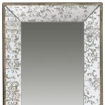 Homeroots - 24" Silver Glass Framed Accent Mirror - Image 7