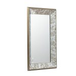 Homeroots - 24" Silver Glass Framed Accent Mirror - Image 3
