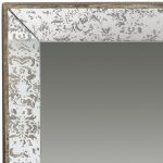 Homeroots - 24" Silver Glass Framed Accent Mirror - Image 8