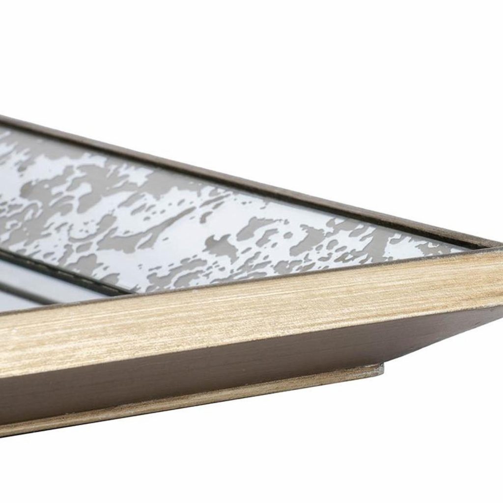 Homeroots - 15" Square Vintage Style Wall Mounted Accent Mirror