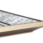 Homeroots - 15" Square Vintage Style Wall Mounted Accent Mirror - Image 3