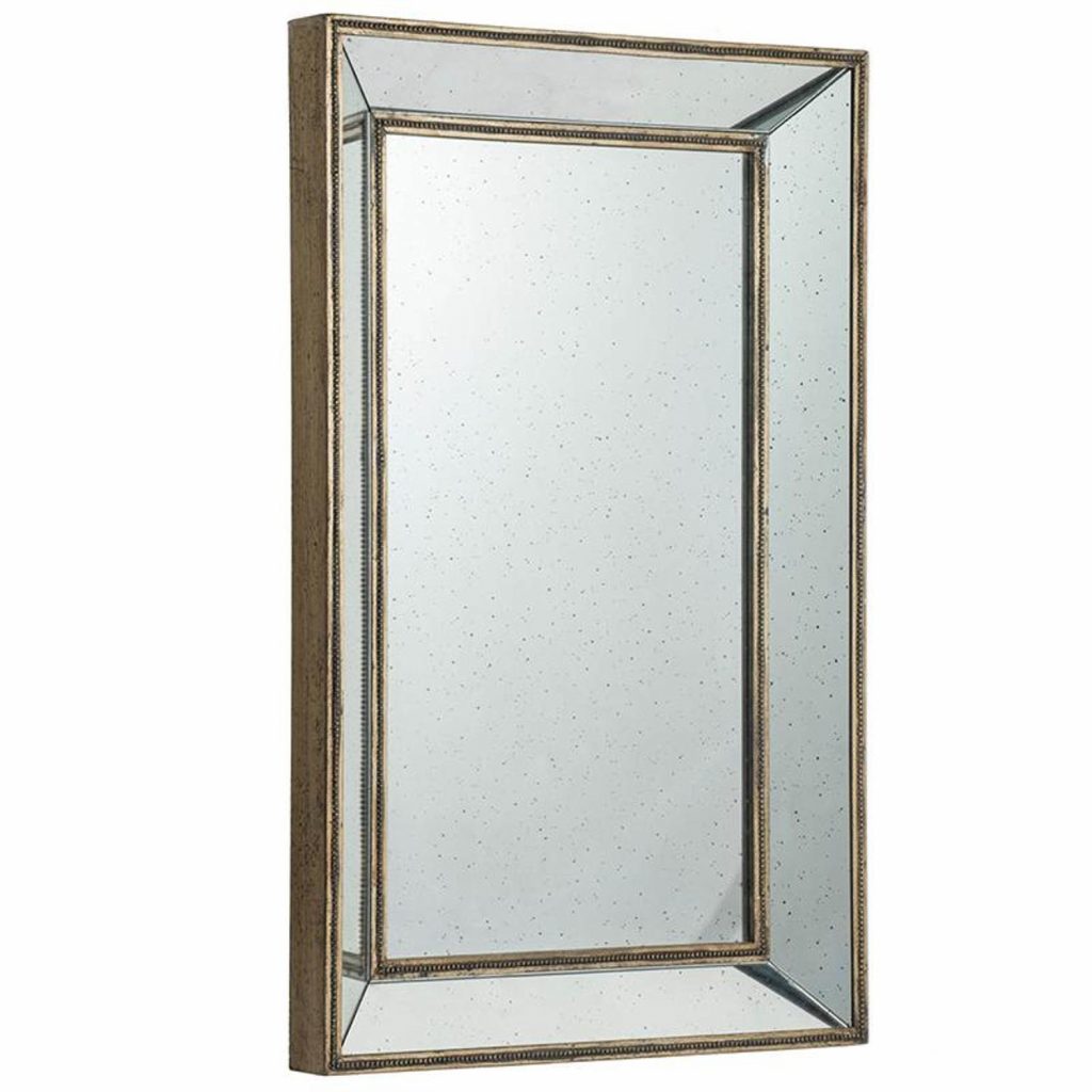 Homeroots - Silver Rectangle Accent Mirror