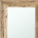Homeroots - 39" Natural Distressed Wood Framed Accent Mirror - Image 5