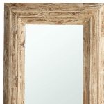 Homeroots - 39" Natural Distressed Wood Framed Accent Mirror - Image 4