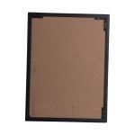 Homeroots - Set of Six Decorative Antiqued Glass Black Metal Framed Mirror Set - Image 4