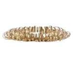 Homeroots - 27" Gold Sunburst Iron Framed Accent Mirror - Image 4