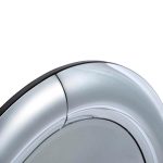 Homeroots - 32" Silver Round Curved Frame Accent Mirror - Image 5