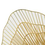 Homeroots - 27" Gold Floral Sunburst Iron Framed Accent Mirror - Image 6