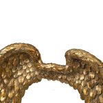 Homeroots - 22" Gold Heart Resin Framed Accent Mirror - Image 5