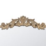 Homeroots - 36" Gold Arch Iron Framed Accent Mirror - Image 4