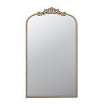 Homeroots - 42" Gold Arch Iron Framed Accent Mirror - Image 2