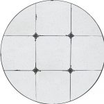 Homeroots - 36" Black Round Iron Framed Antiqued Glass Accent Mirror - Image 5