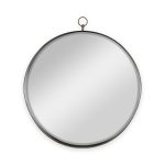 Homeroots - 28" Gold Round Iron Framed Accent Mirror - Image 3