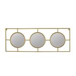 Homeroots - 16" Gold Iron Framed Accent Mirror - Image 2