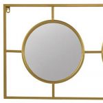 Homeroots - 16" Gold Iron Framed Accent Mirror - Image 4