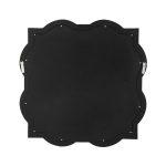 Homeroots - 32" Clear Scalloped Glass Framed Accent Mirror - Image 3