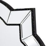 Homeroots - 32" Clear Scalloped Glass Framed Accent Mirror - Image 6