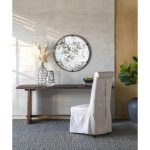 Homeroots - 32" Black Round Iron Framed Accent Mirror - Image 8