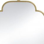 Homeroots - 36" Gold Novelty Iron Framed Accent Mirror - Image 3